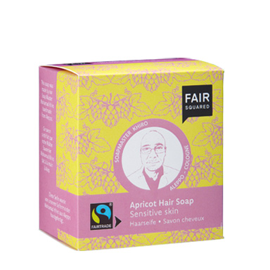 Apricot Hair Soap sensitive skin, Haarseife