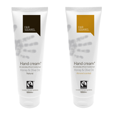 Hand cream vintage weiss