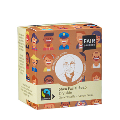 Shea Facial Soap dry Skin, Gesichtsseife